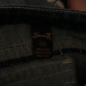 Size 10 Seven brand Capri jeans barely worn
